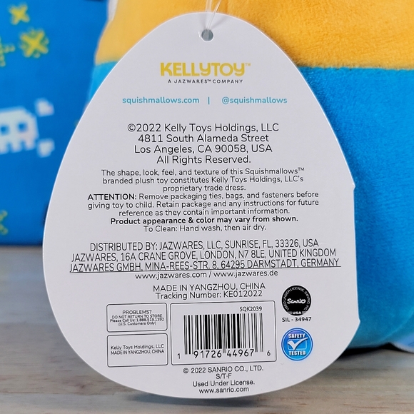 Squishmallow Aggretsuko with Rage Expression 6.5" UltraSoft Stuffed Sanrio Plush - Picture 6 of 6